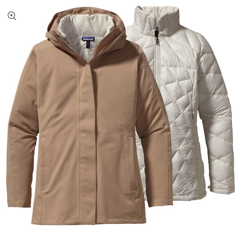 Patagonia Jacket, 3-in-1 waterproof, down-insulated